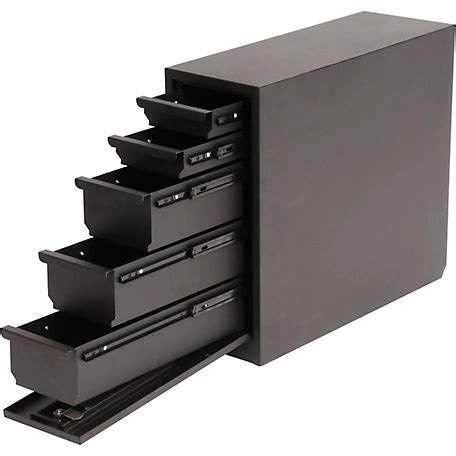 black steel 5 drawer wheel well truck box|Tractor Supply 20.